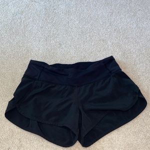 low wasted lulu lemon shorts